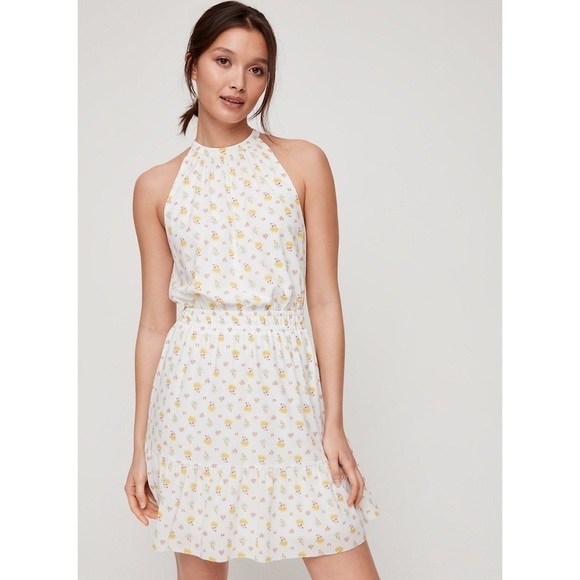 Wilfred Aritzia Effet Floral Mini Dress Medium - Picture 1 of 11